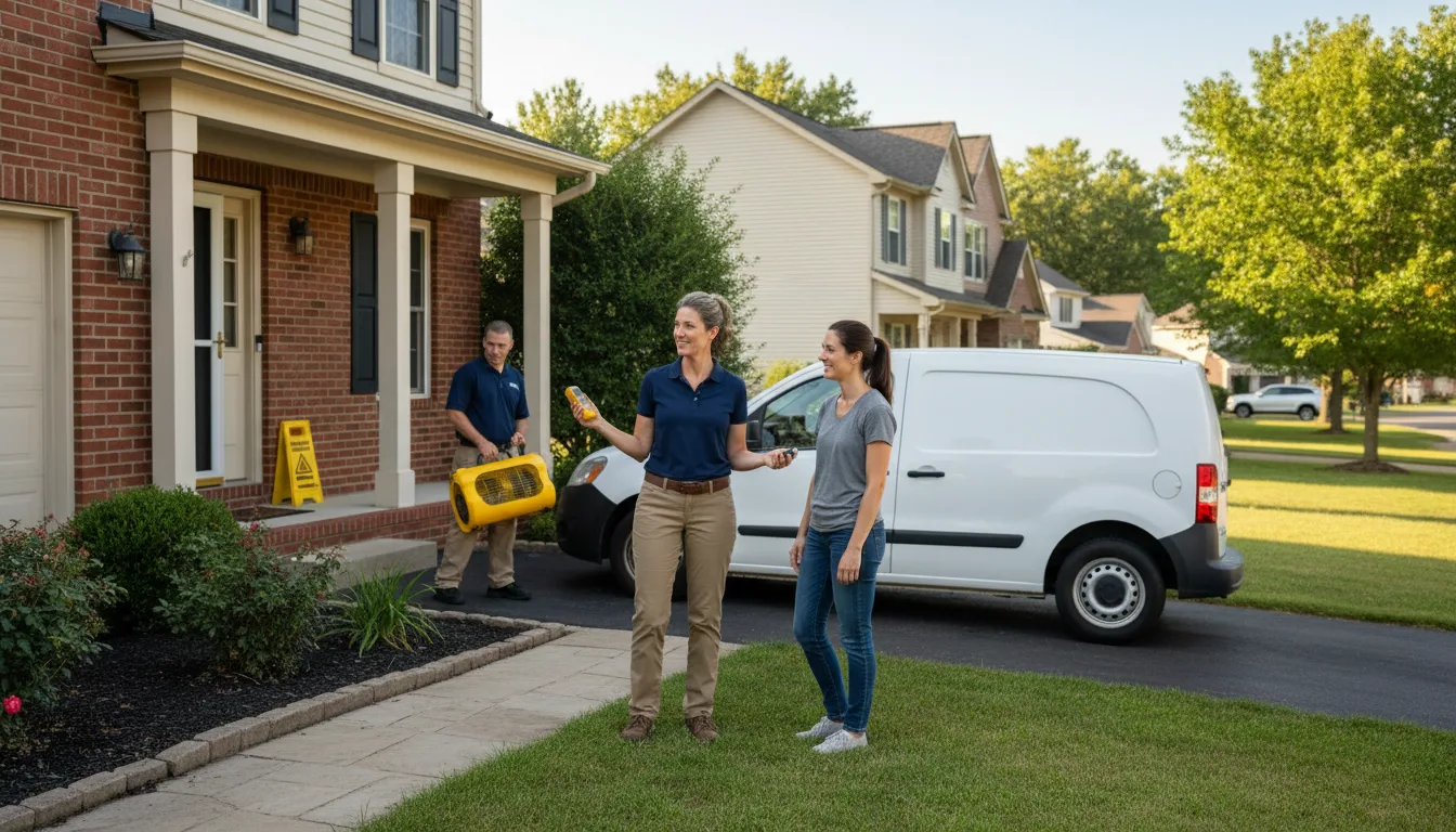 Water restoration image for Flood Water Cleanup, Removal And Restoration Services in Conway, MI